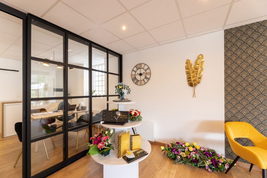 interieur magasin funeraire